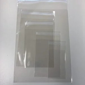 PP beschermhoes met hersluitbare strip afmeting 130 x 180 mm, 1 KG voor o.a.  documenten e.d.