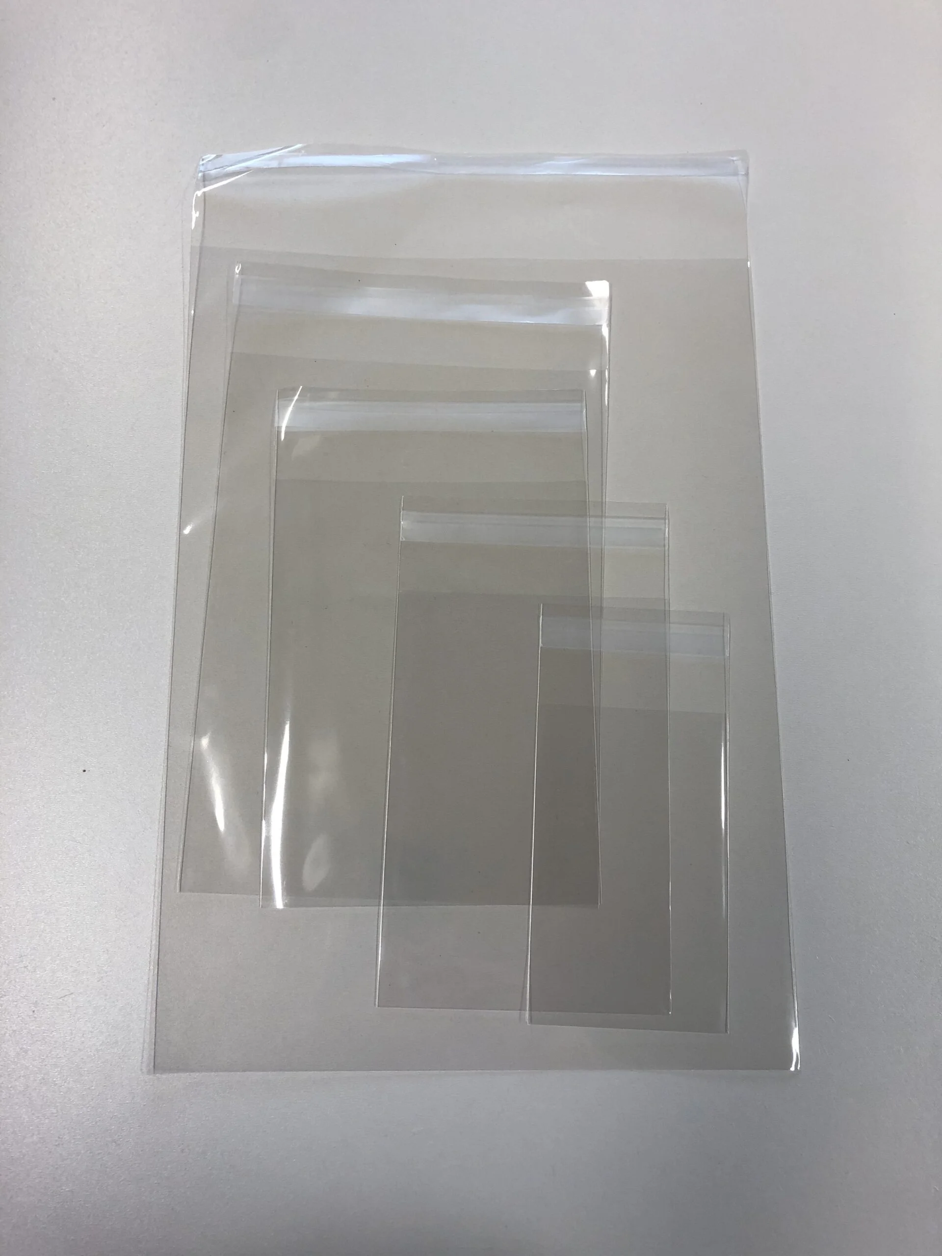 PP beschermhoes met hersluitbare strip afmeting 315 x 430 mm, 1 KG voor o.a.  A3, prenten, magazines e.d. - Afbeelding 3