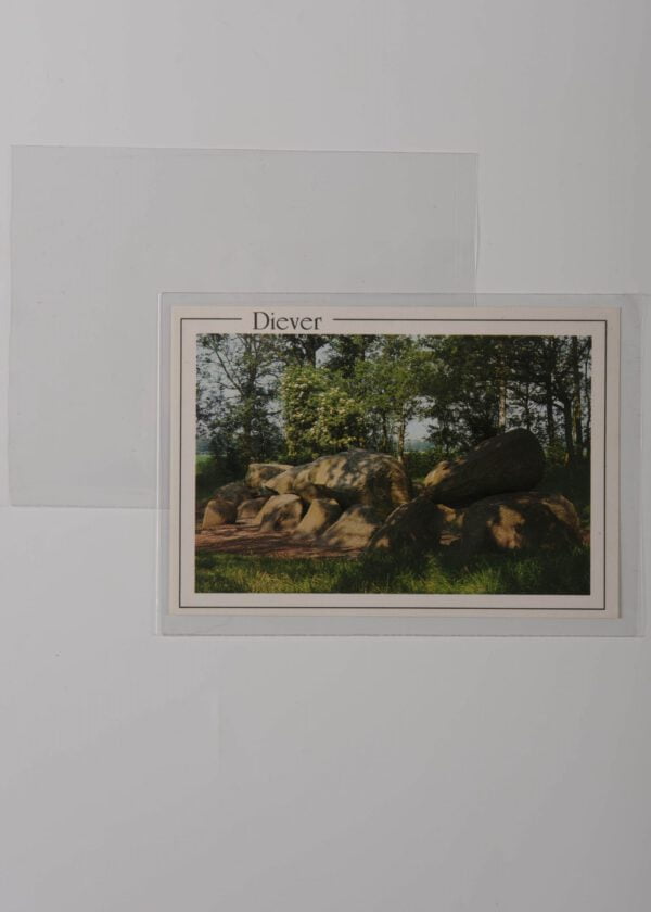 113 x 157 mm PP beschermhoezen voor o.a. moderne ansichtkaarten en A6