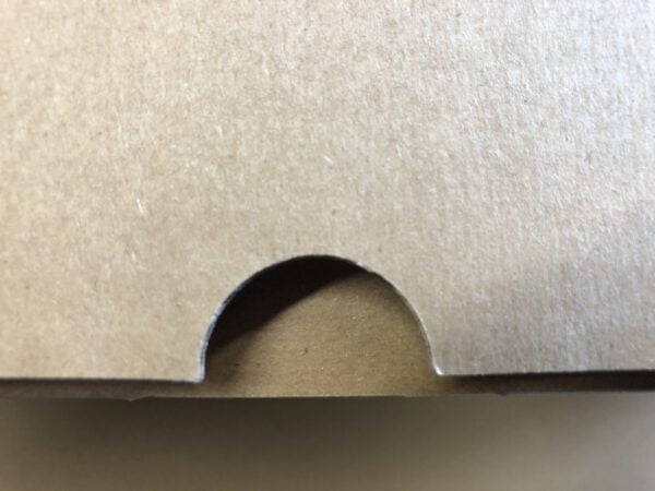 Kartonnen opbergdoos voor prentbriefkaarten / ansichtkaarten, bodem + deksel 405 x 163 x 130 mm - Afbeelding 5