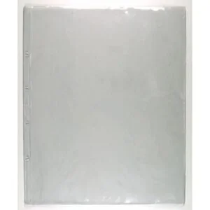 Akte set van 10 transparante bladen 1 vak (vakmaat 453 x 357 mm) voor o.a. documenten en affiches