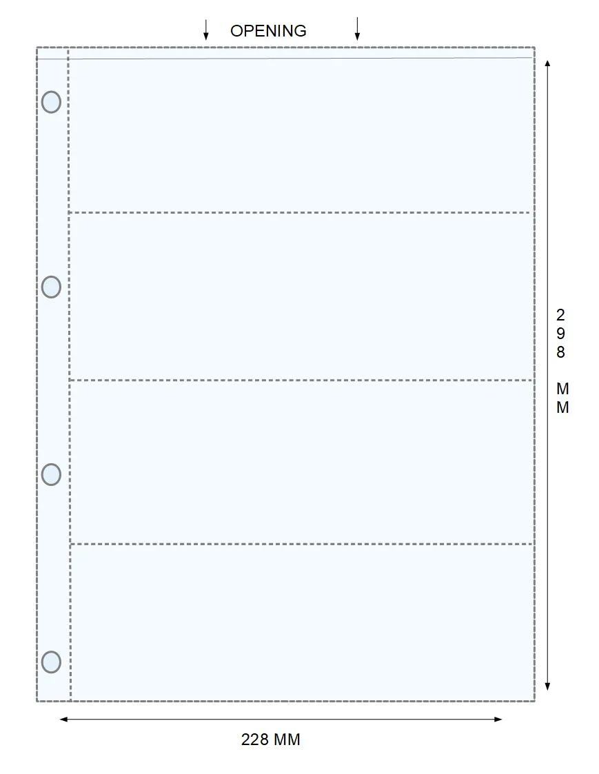 Combi deal! Din A4 album incl. 30 transparante bladen - Afbeelding 7