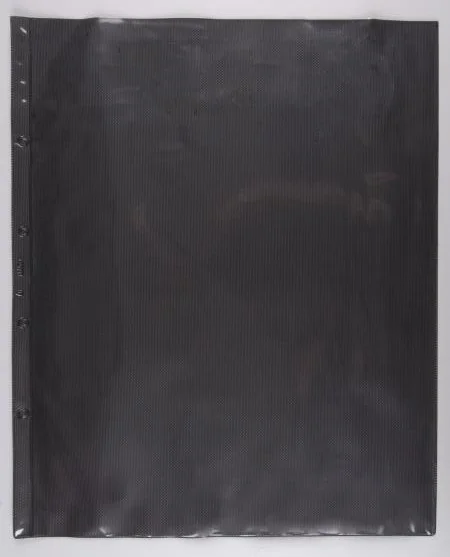 Din A4 set  van 10 stuks zwarte fotex bladen 1 vak (vakmaat 292 x 212 mm) voor o.a.  documenten