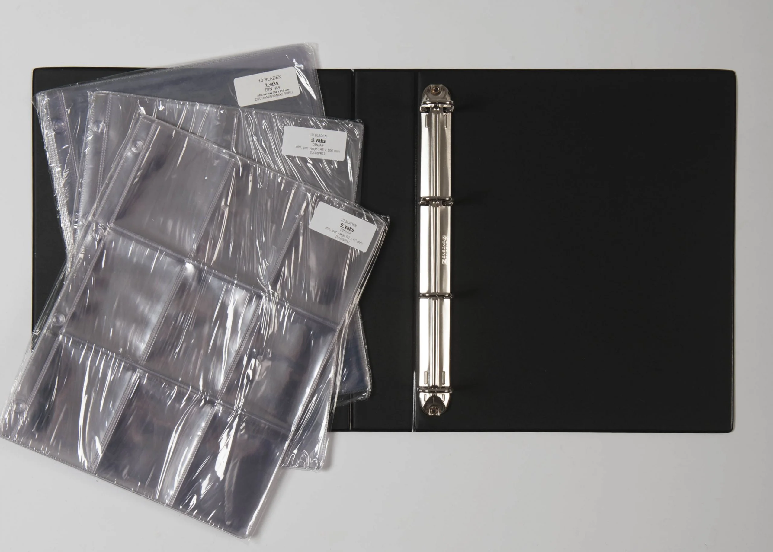 Combi deal! Din A4 album incl. 30 transparante bladen