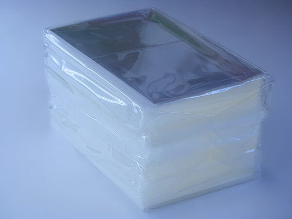 97 x 147 mm PP beschermhoezen voor o.a. oude ansichtkaarten - Afbeelding 2