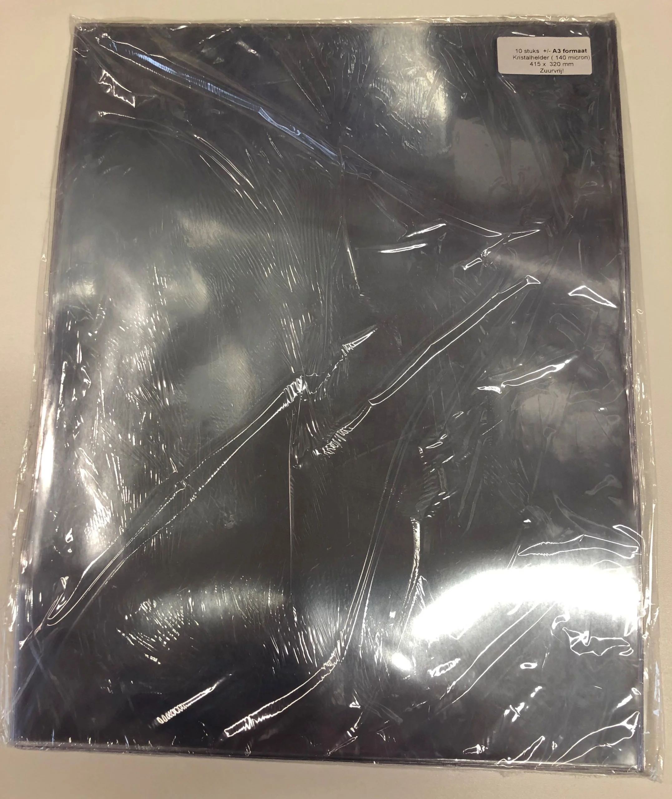 PVC Beschermhoes A3 ( 320 x 415 mm) set van 10 stuks
