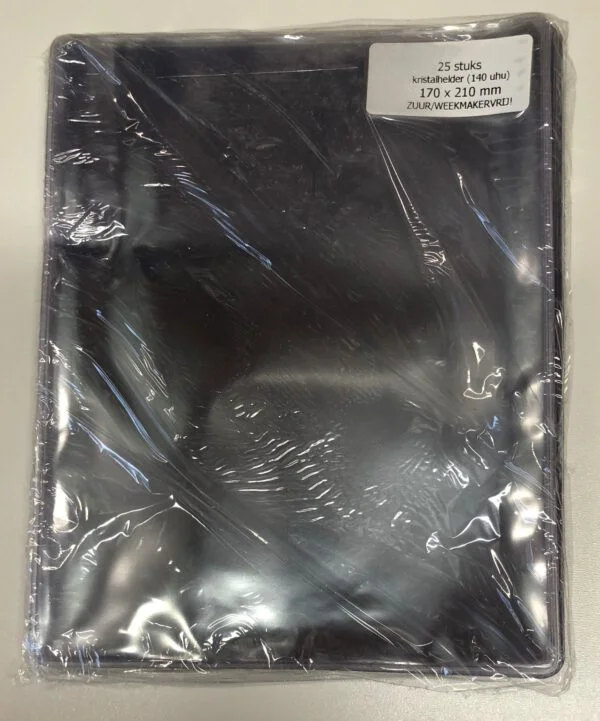 PVC beschermhoes A5 ( 170 x 210 mm ) set van 25 stuks