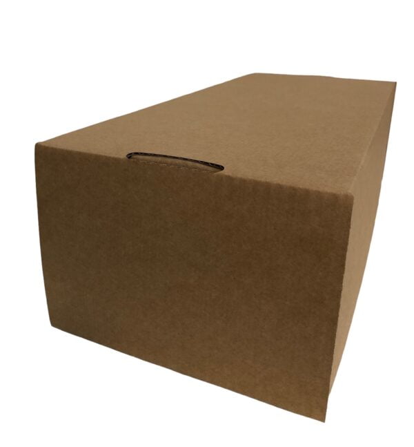 Kartonnen opbergdoos voor prentbriefkaarten / ansichtkaarten, bodem + deksel 405 x 163 x 130 mm - Afbeelding 4