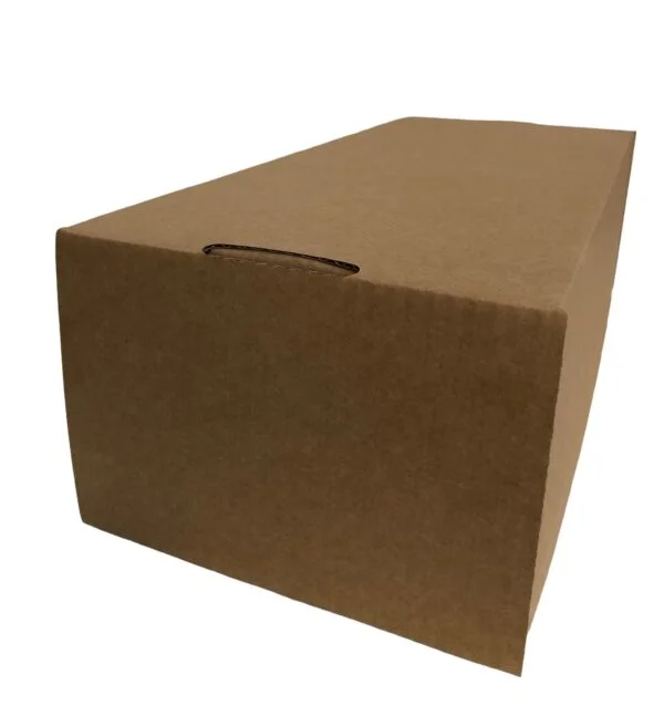 Kartonnen opbergdoos voor prentbriefkaarten / ansichtkaarten, bodem + deksel 405 x 163 x 130 mm - Afbeelding 4