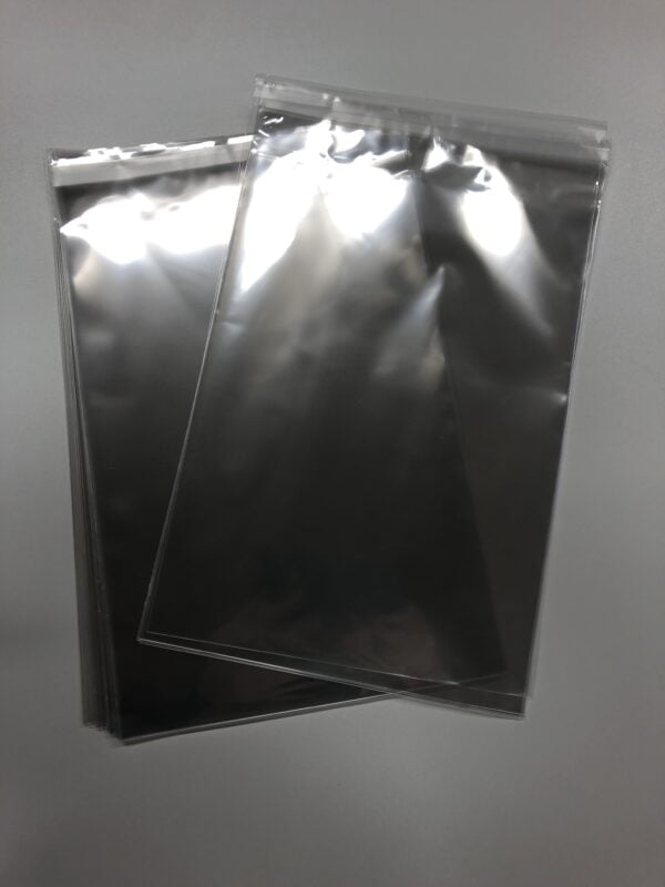 PP beschermhoes met hersluitbare strip afmeting 110 x 160 mm, 1 KG voor o.a.  documenten e.d. - Afbeelding 2