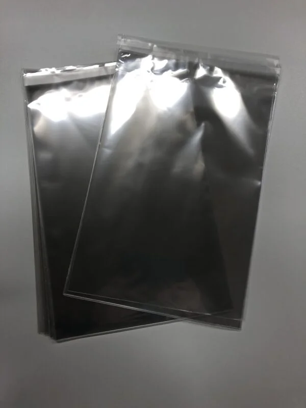 PP beschermhoes met hersluitbare strip afmeting 260 x 350 mm, 1 KG voor o.a. documenten, boeken en plaatjesalbums e.d. - Afbeelding 2